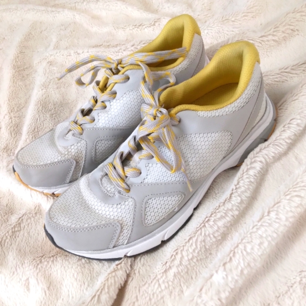 Yellow And Gray Vionic Tokyo Running Shose. Activewear